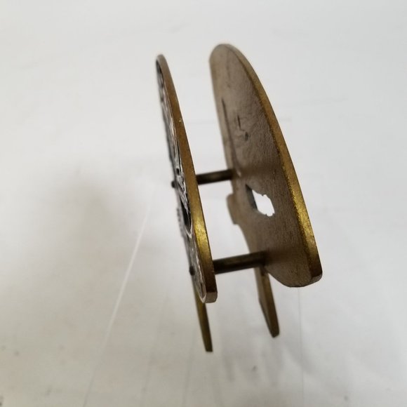 Brass Jewish Judaic Holder Paper Letter Foil Napkin 12 Tribes Israel Shabbot 4x6 - Picture 5 of 11